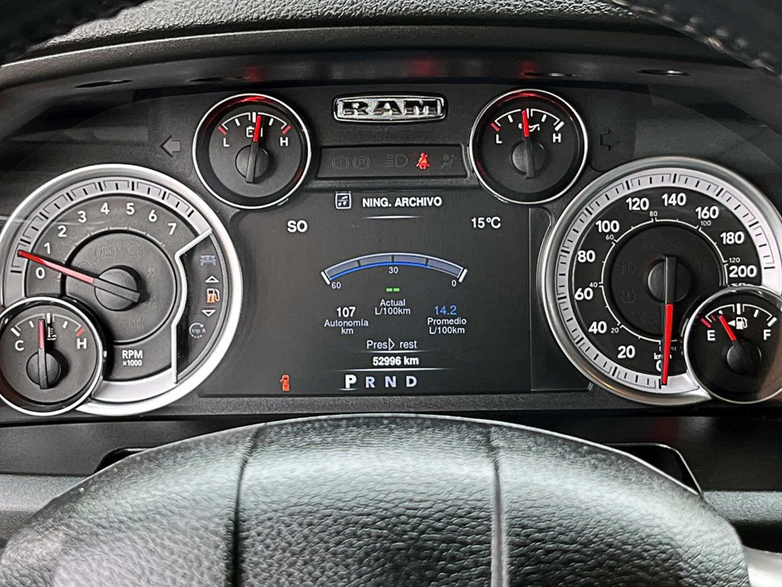 RAM 1500 3.6 CREW CAB SLT AT 4X4 2023 - Imagen 14 de 17