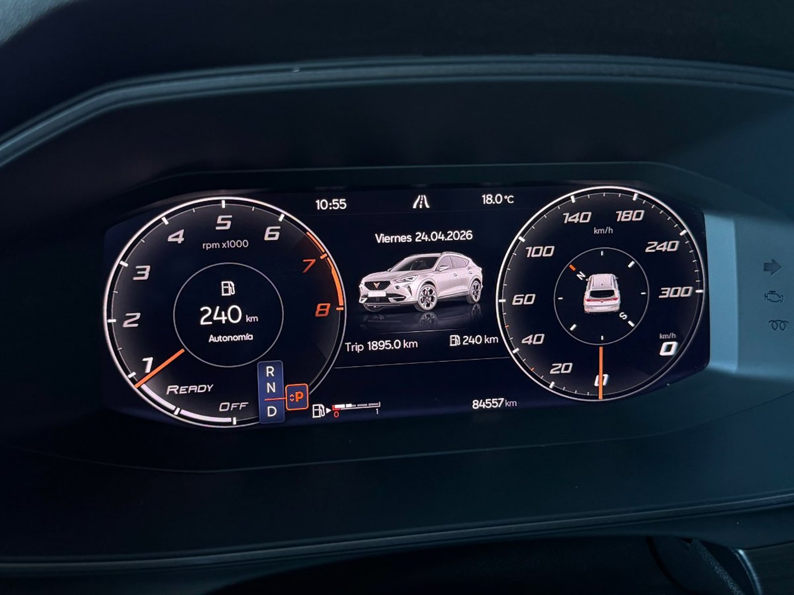 Cupra FORMENTOR VZ 4DRIVE 4X4 2.0L 🇪🇸 2023 - Imagen 7 de 13