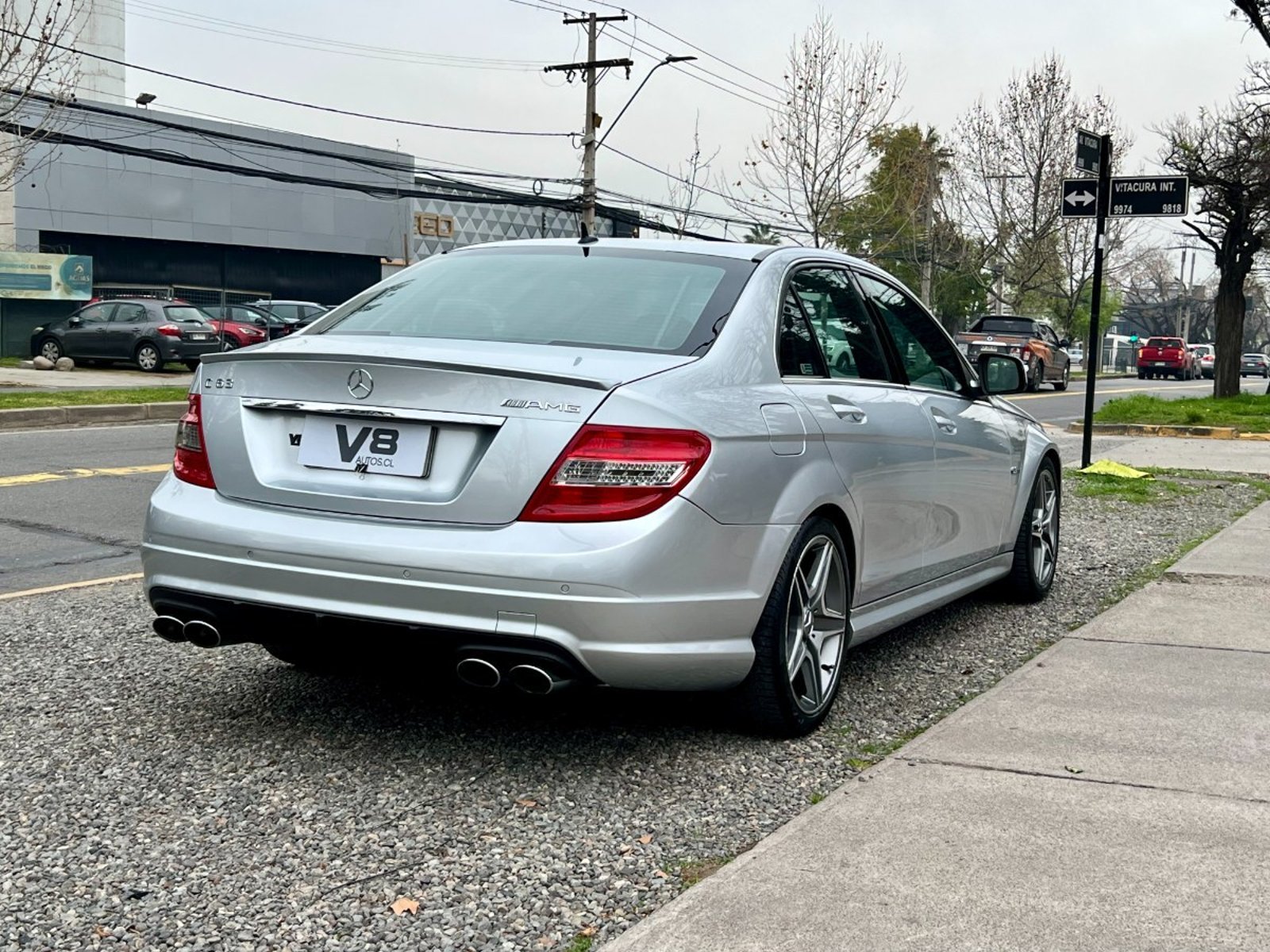 Mercedes-Benz C63 AMG 6.2 V8 W204 2008 - Foto 4 de 10