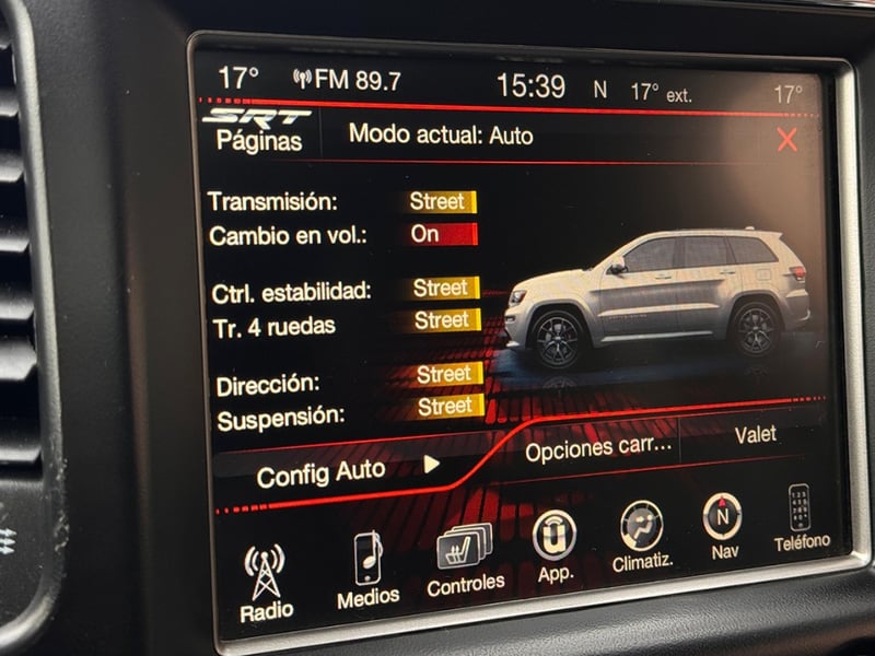 Jeep Grand Cherokee SRT 2017 - Imagen 20 de 20
