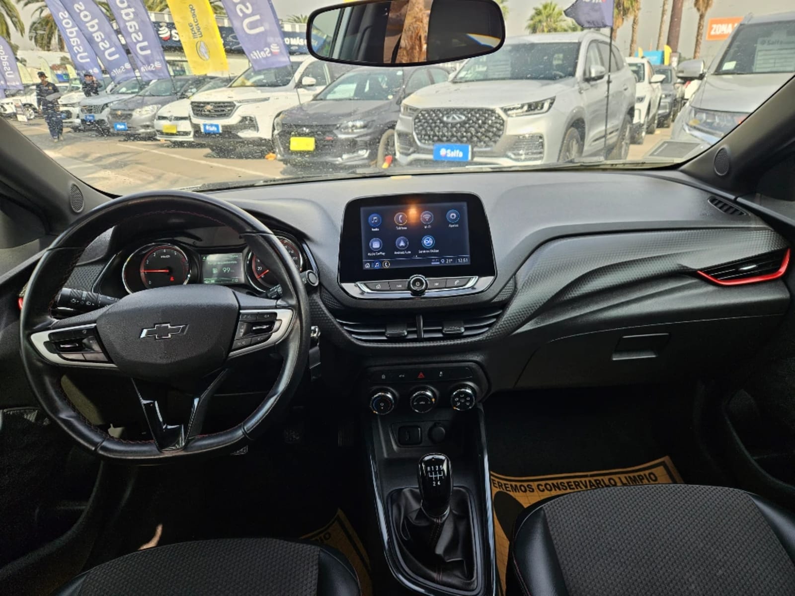 CHEVROLET ONIX 1.0T RS R 4X2 HB MT 5P 2024 - Imagen 13 de 20