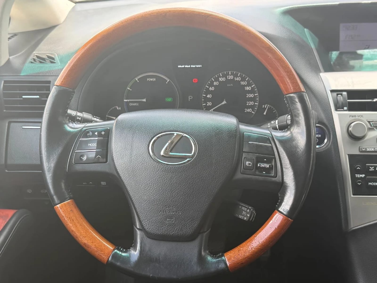 LEXUS RX 450 3.5 HYBRID 4X4 AT 5P 2012 - Imagen 15 de 20