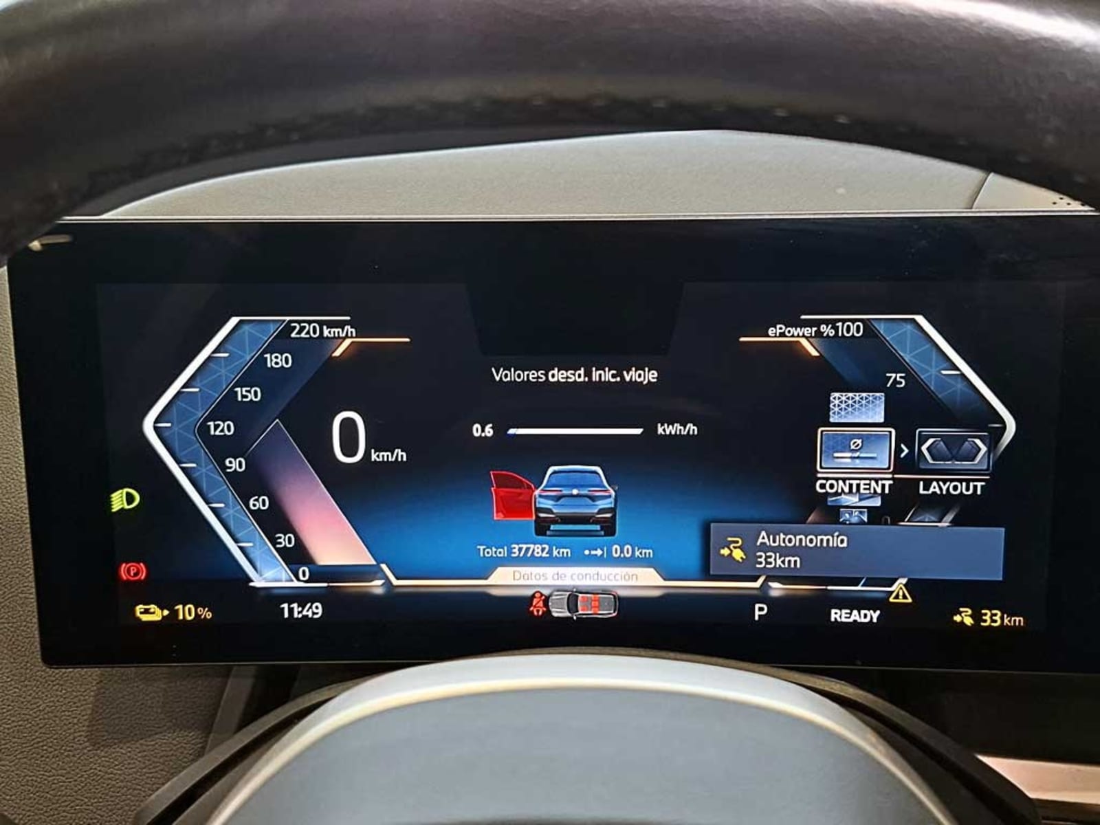 BMW IX 0.0 XDRIVE40 SUITE AT 4X4 ELECTRICO 2023 - Imagen 11 de 20