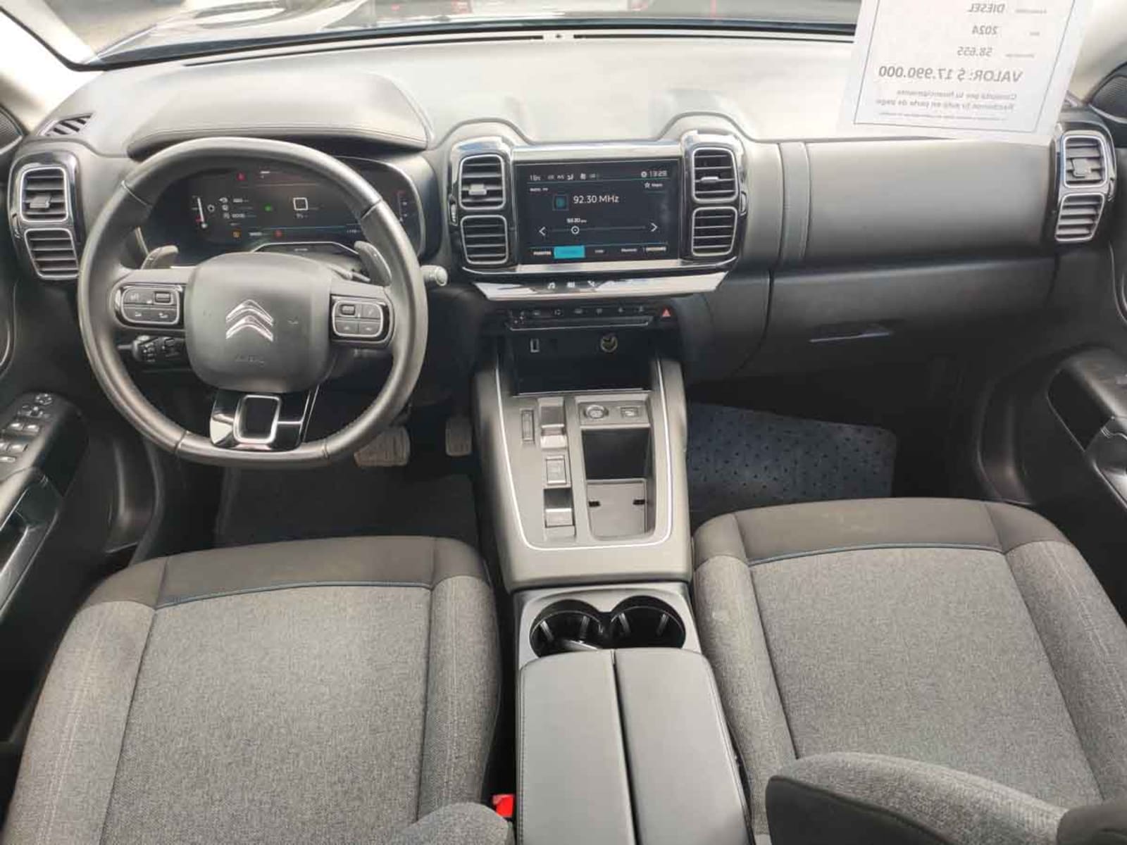 CITROEN C5 AIRCROSS CVA8 STT 1.5 AUT 2024 - Imagen 11 de 14