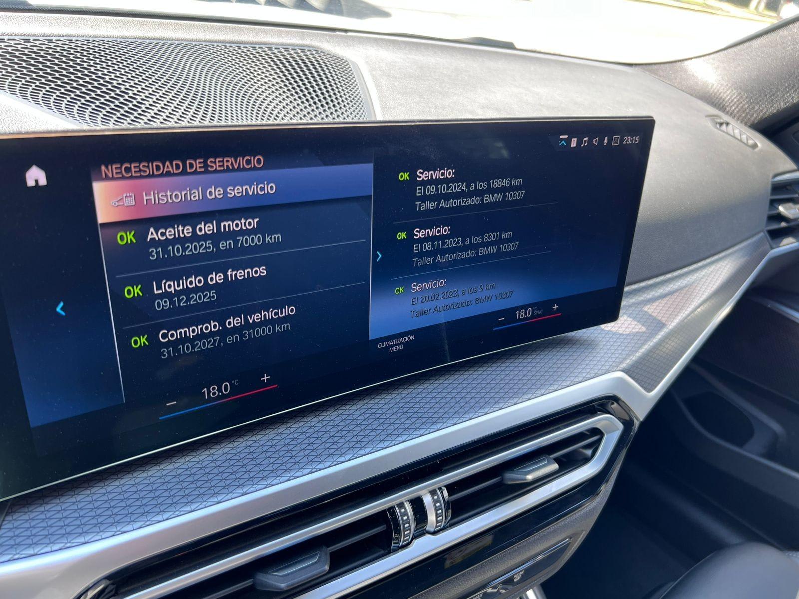 BMW 330I 2.0 330I A M SPORT TOURING 2023 - Imagen 15 de 20