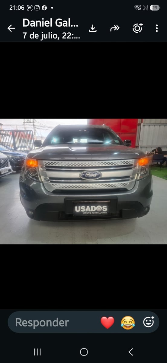 Ford Explorer Xlt 3.5 2015