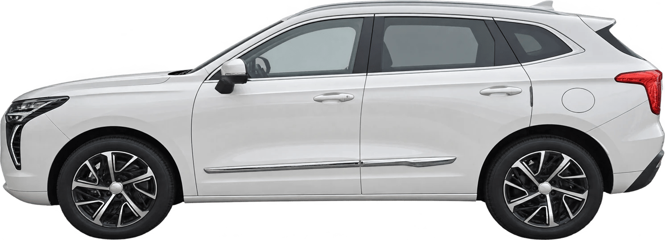 Haval Jolion, vista lateral a escala