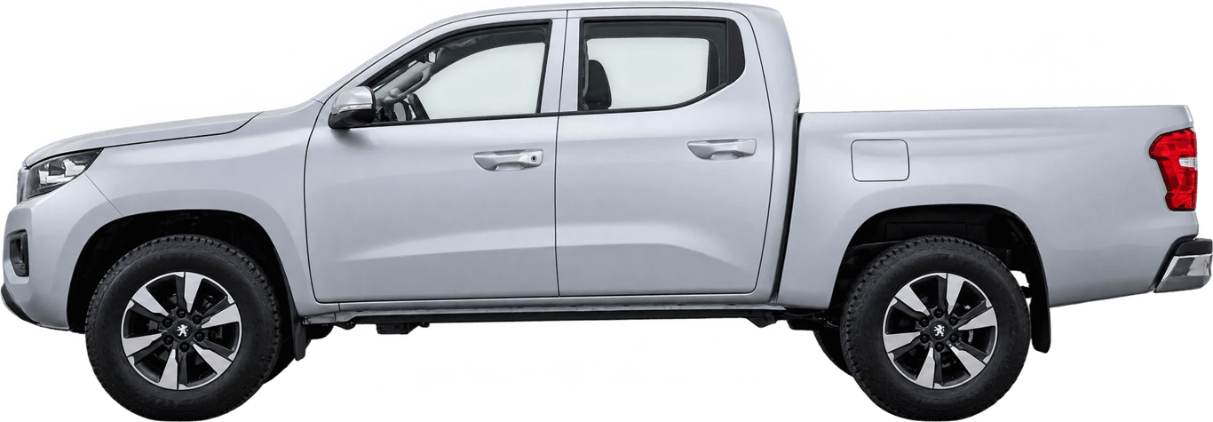 Peugeot Landtrek, vista lateral a escala