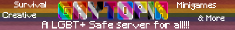 Gaytopia is host to Magic and Spells, Quests,
All new Crops, Food, Mobs, Items and more!