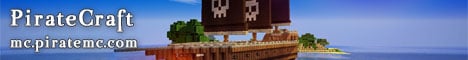 ▚ PirateCraft Survival ▚ piratemc.com 1.18»1.21✔ Build custom Working ships & Cannons!