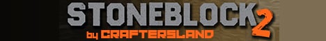 FTB StoneBlock 2  by CraftersLand          v1.23.0              Stone all the way!