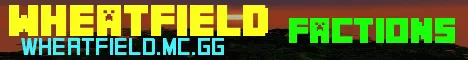 ----------[WheatField Skyblock]---------
       SURVIVAL RELEASE - 5 DAYS TO GO