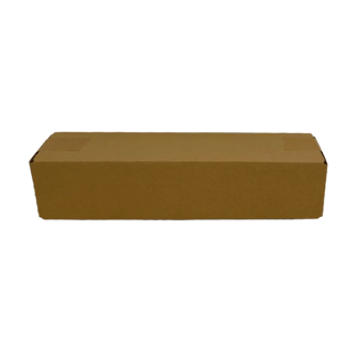 Teleskopkarton T2, 105 x 105 x 440 mm, 1-wellig, FEFCO 0203, braun