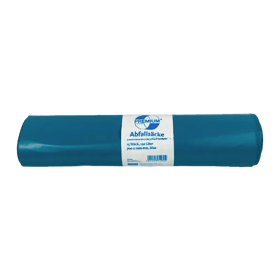 Müllsack Typ PREMIUM, blau, PE, 700 x 1100 mm, 60 my