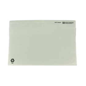 Begleitpapiertasche ohne Aufdruck, DIN C5, PE, 55 µm, transparent
