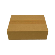 Faltkarton 4L, 330 x 230 x 100 mm, 1-wellig, FEFCO 0201, braun