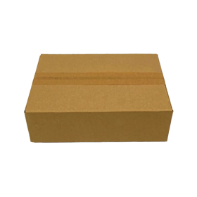 Faltkarton 4L, 330 x 230 x 100 mm, 1-wellig, FEFCO 0201, braun