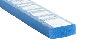 Schaumpad, blau, 65 x 65 x 25 mm