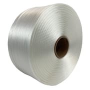 Polyester-Fadenband, 16 mm x 1200 m, weiß, 400 kgf Reißfestigkeit