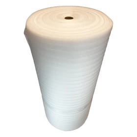 Schaumstofffolie 100 m x 1,55 m, 5,0 mm, weiß, PE-Schaum