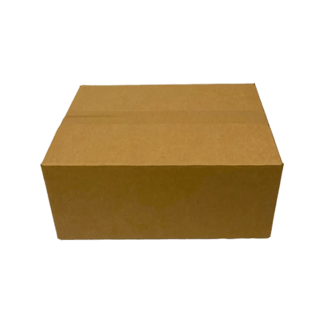 Faltkarton 12nF, 440 x 290 x 190 mm, 1-wellig, FEFCO 0201, braun