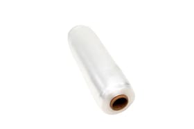 Handstretchfolie vorgedehnt, 420 mm x 600 m, 8 my, transparent