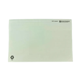 Begleitpapiertasche ohne Aufdruck, DIN C5, Papier, 62 µm, grün