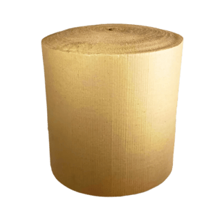Rollenwellpappe, 60 cm x 70 m, 80 g/m², braun