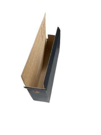 Geschenkkarton, 100 x 100 x 390, saphir