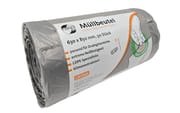 Müllbeutel RS 80, 80 Liter, 630 x 850 mm, 14 µm, PCR LDPE, grau