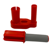Handabroller Stretchfolie, 2-teilig, 50 mm Kern