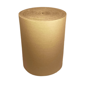 Rollenwellpappe, 80 cm x 70 m, 80 g/m², braun