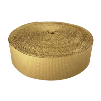Rollenwellpappe, 15 cm x 70 m, 80 g/m², braun