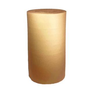 Rollenwellpappe, 120 cm x 70 m, 80 g/m², braun