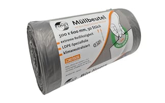 Müllbeutel RS 80 aus 80 % recyceltem Material
