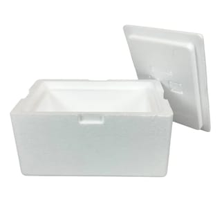 Styropor-Kühlboxen mit Deckel, 260 x 170 x 140 mm
