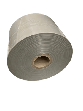 LDPE Flachfolie, 200 mm x 1800 m, 40 my, Regenerat, naturtrüb