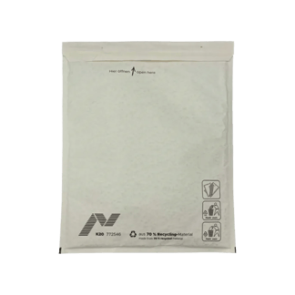 Luftpolsterversandtasche K20, 350 x 470 mm, weiß