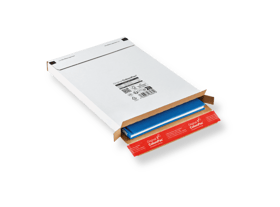 Versandbox Maxibrief ColomPac® CP 065.59, 344 x 244 x 28 mm, weiß