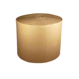 Rollenwellpappe, 40 cm x 70 m, 80 g/m², braun