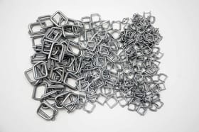 Klemmen B8, 25 mm, silber, für PP- und Polyesterumreifungsband