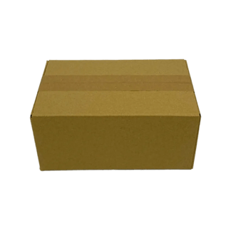 Faltkarton 7/2, 265 x 170 x 120 mm, 1-wellig, FEFCO 0201, braun
