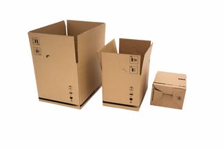 Profikarton B28, 265 x 170 x 120 mm, 1-wellig, FEFCO 0701, braun
