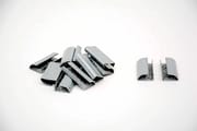 Verschlusshülsen für KOS 13, 13 x 30 mm, 0,7 mm stark, verzinkt