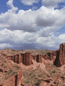 Tianshan Tomur Grand Canyon