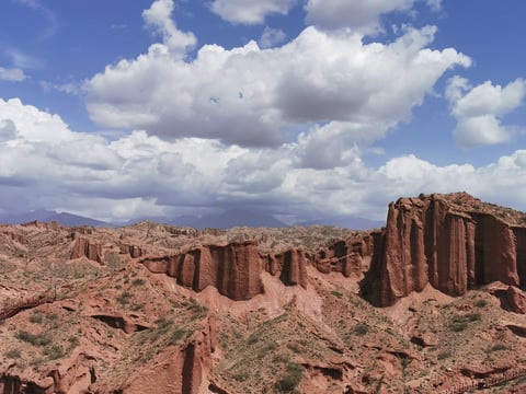 Tianshan Tomur Grand Canyon