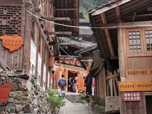 Langde upper miao village