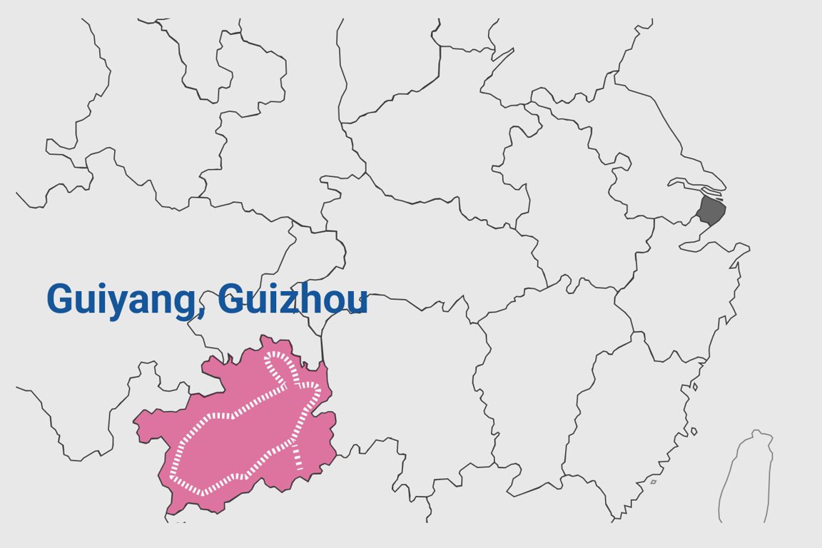Guizhou Hidden Gem, map