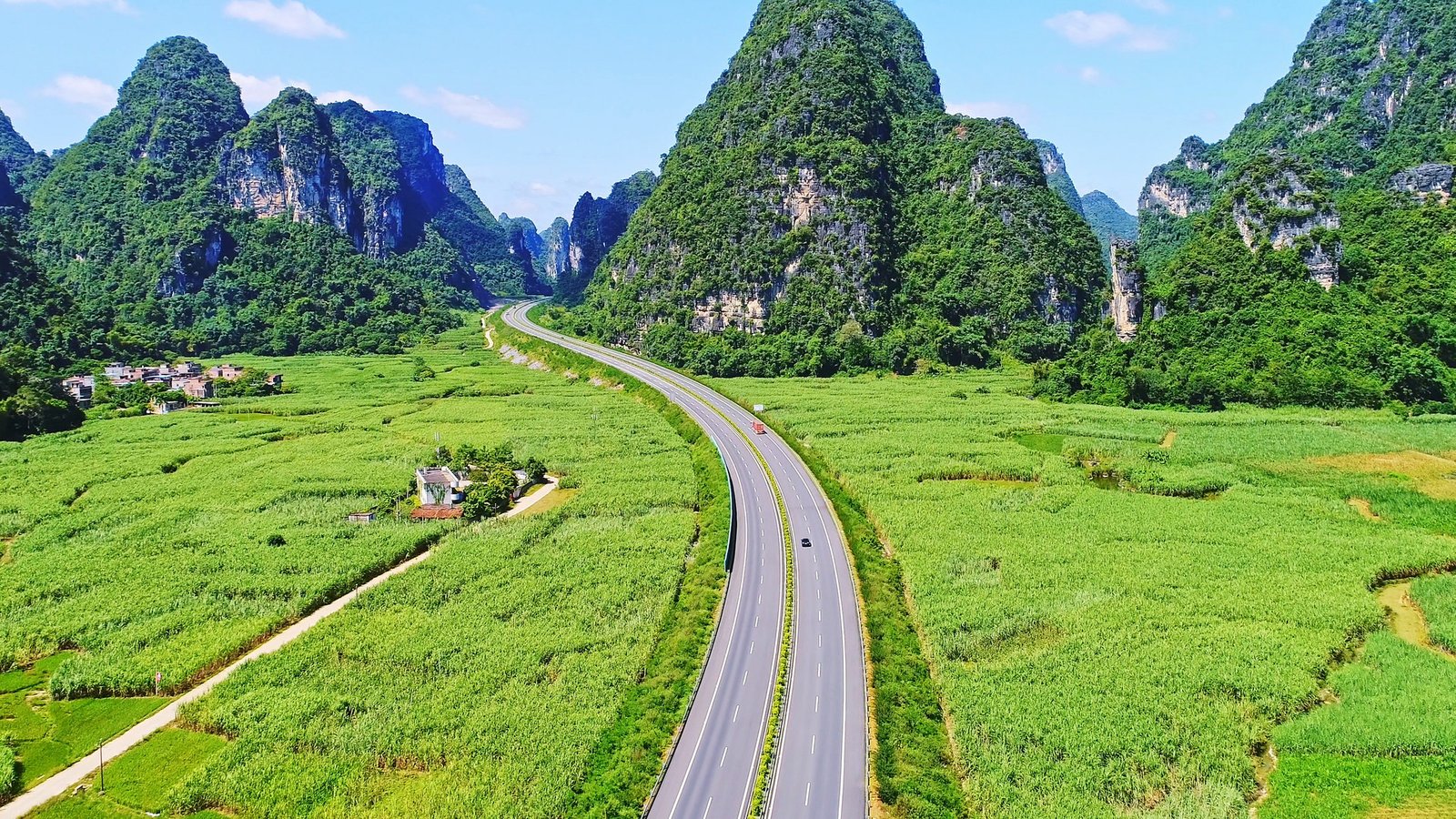 Karst landscape in Guizhou, China
