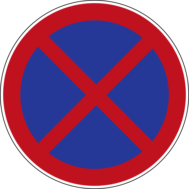 No stopping